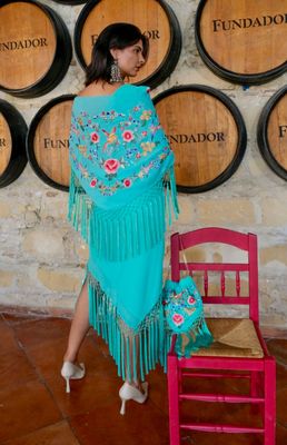 Mantón Dalia. Preventa 