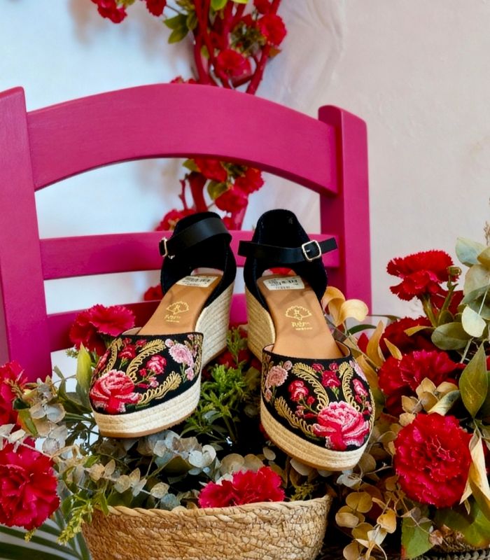 Esparteñas bordadas pasodoble 