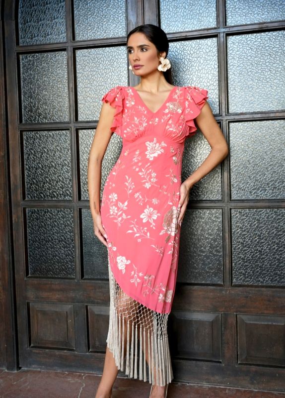 Vestido bordado Jazmin