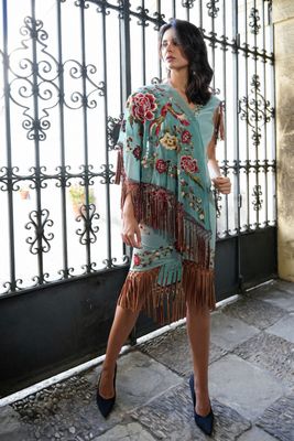 Mantón flamenco