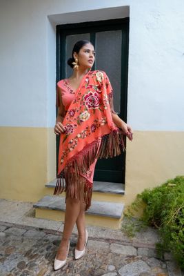 Mantón flamenco