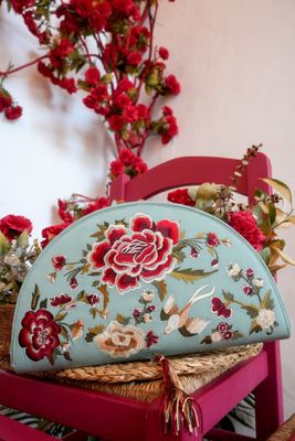Bolso flamenco. 