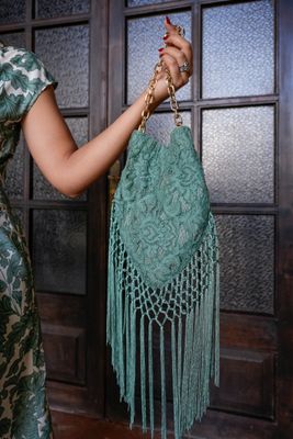 Bolso saeta aqua