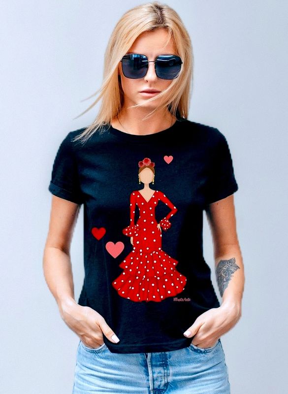 Camiseta flamenca