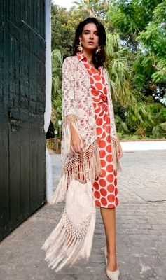 Chaqueta saeta marfil