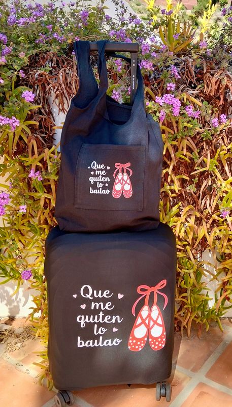 Juego de funda de maleta y bolso