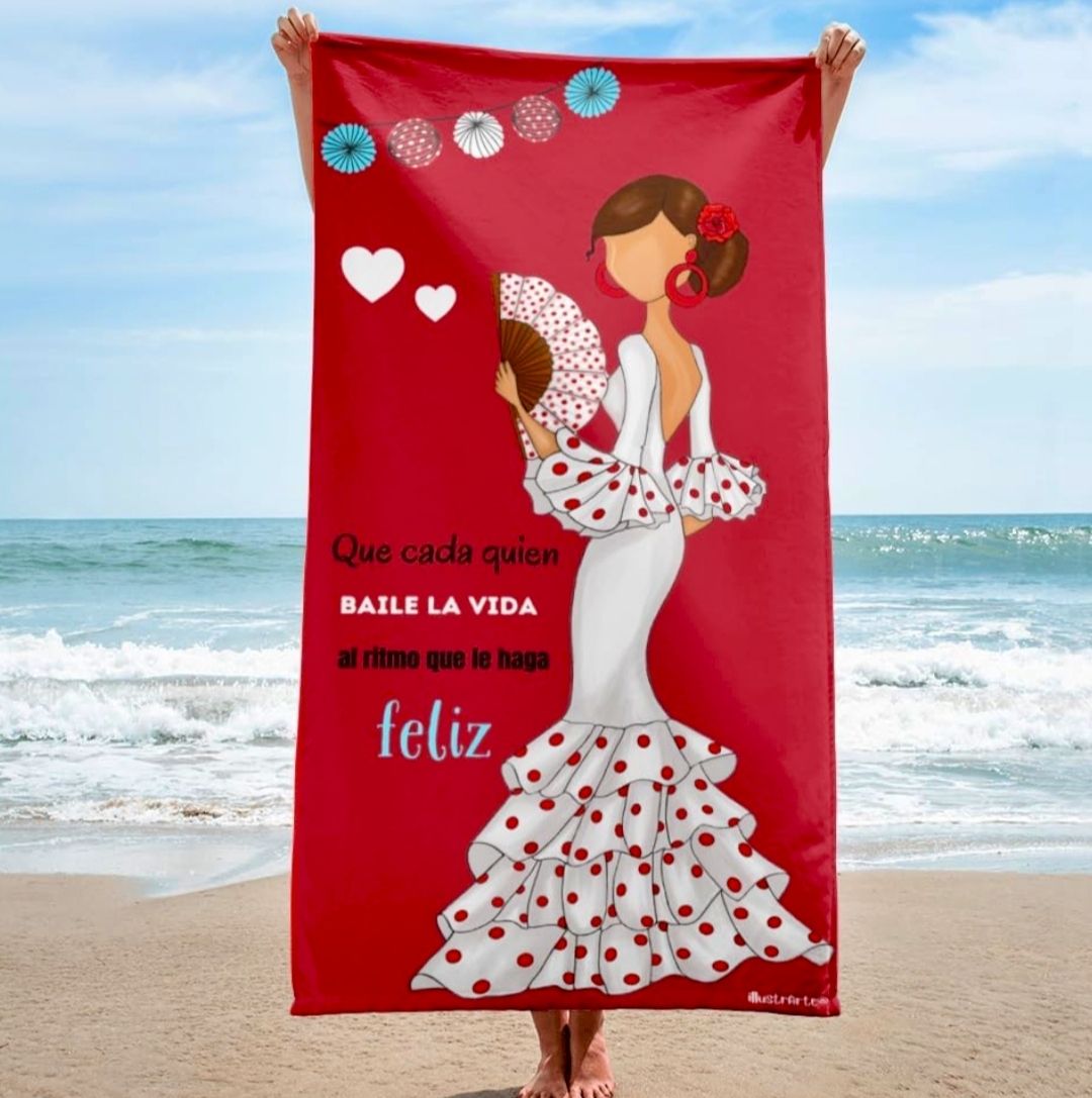 Toalla flamenca