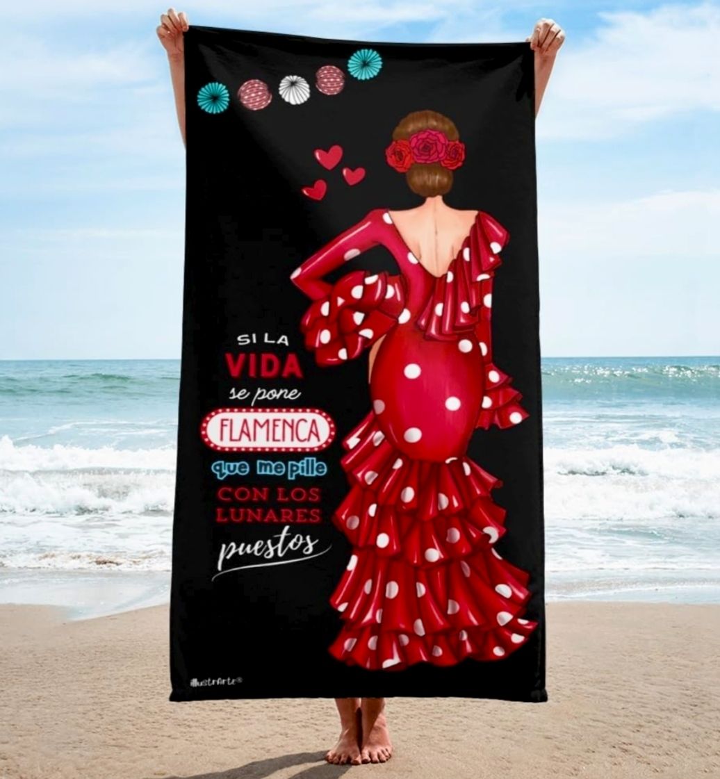 Toalla flamenca