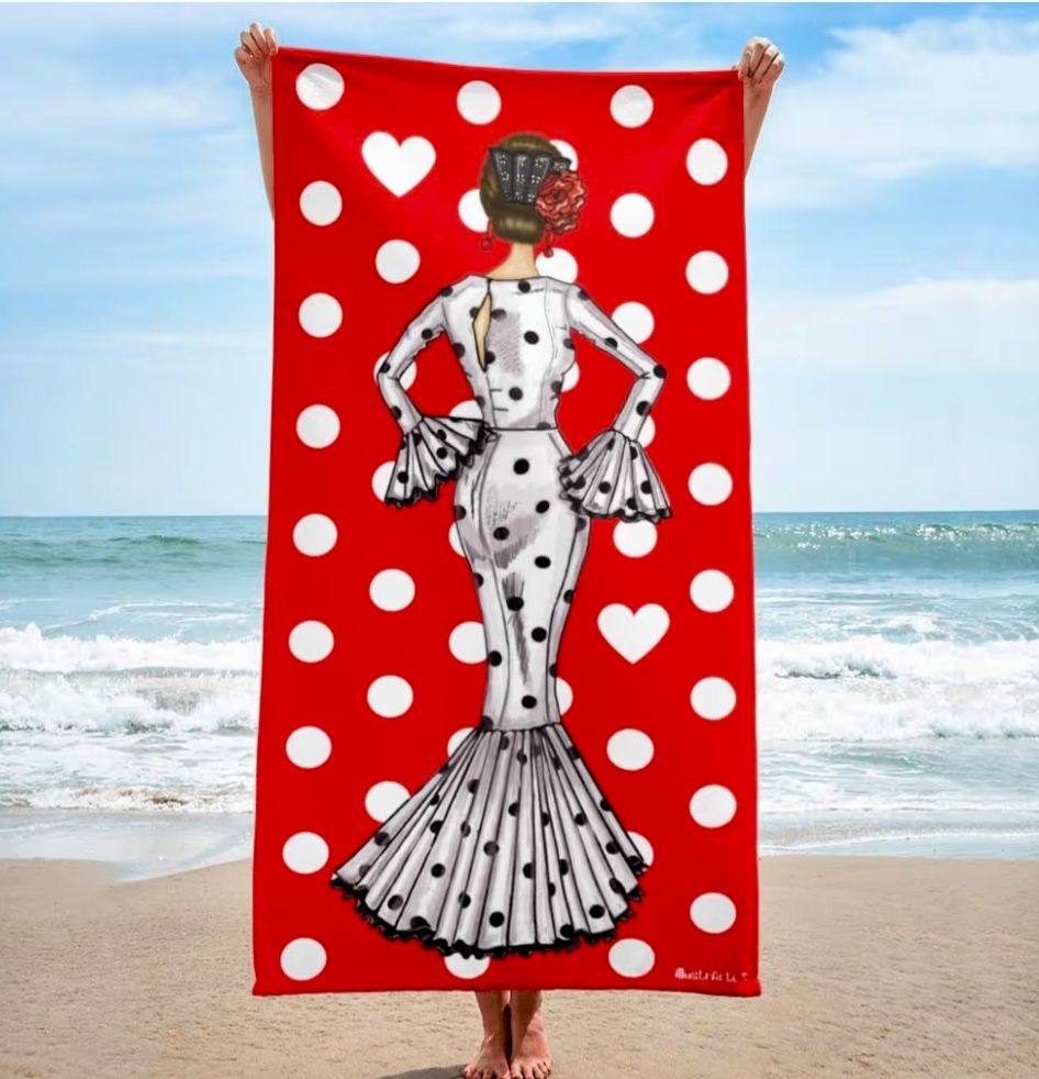 Toalla flamenca