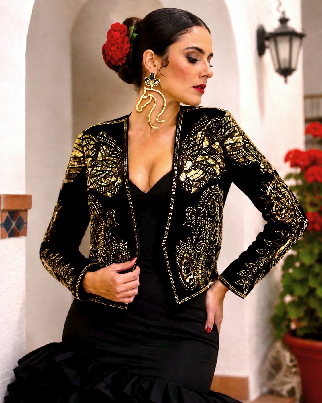 Chaqueta bordada