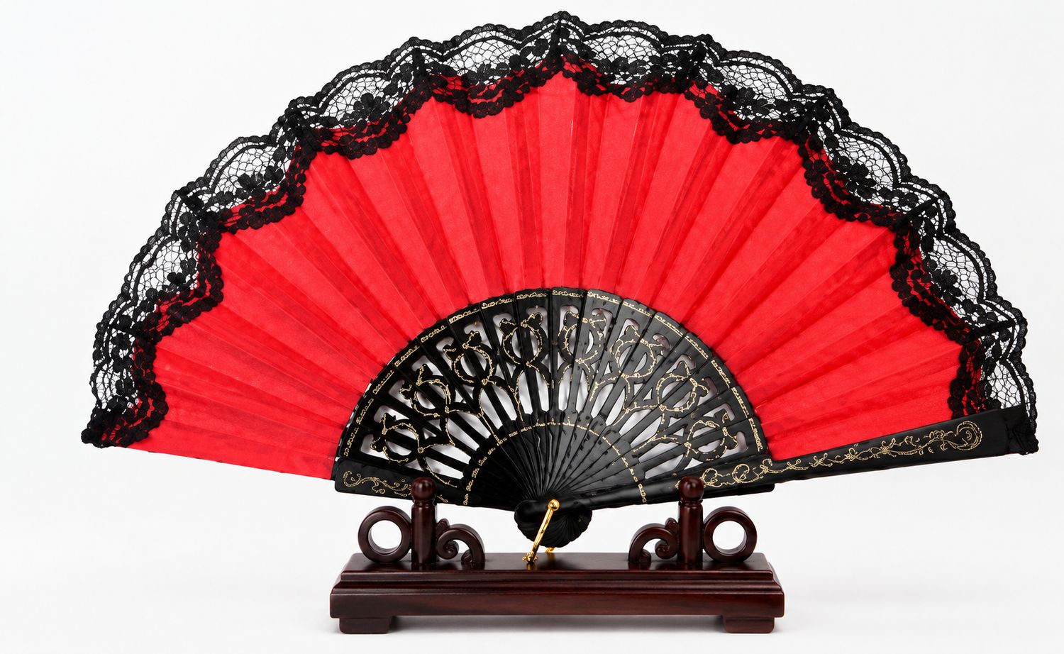 Abanico rojo