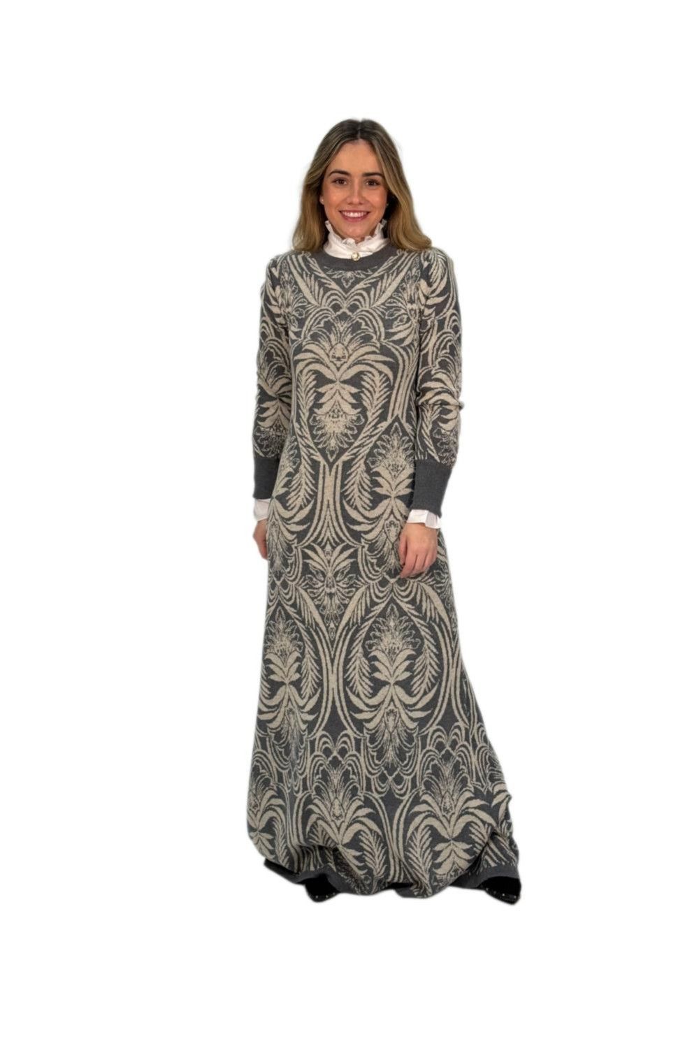 Vestido Ornamental Negro 