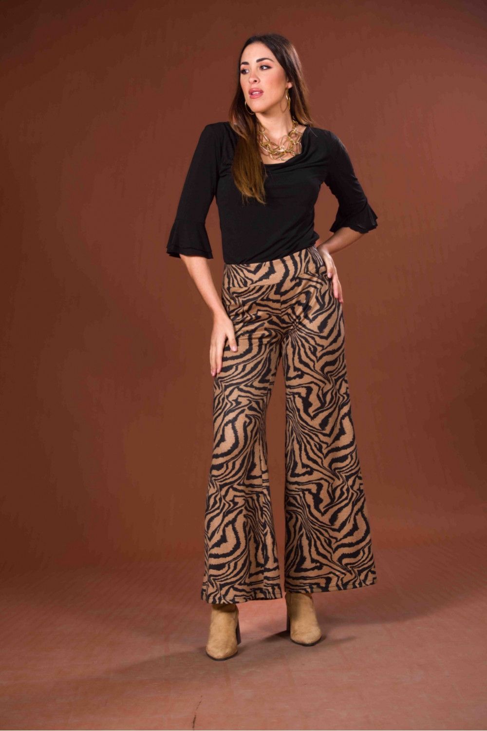 Pantalón Atenea Animal print 