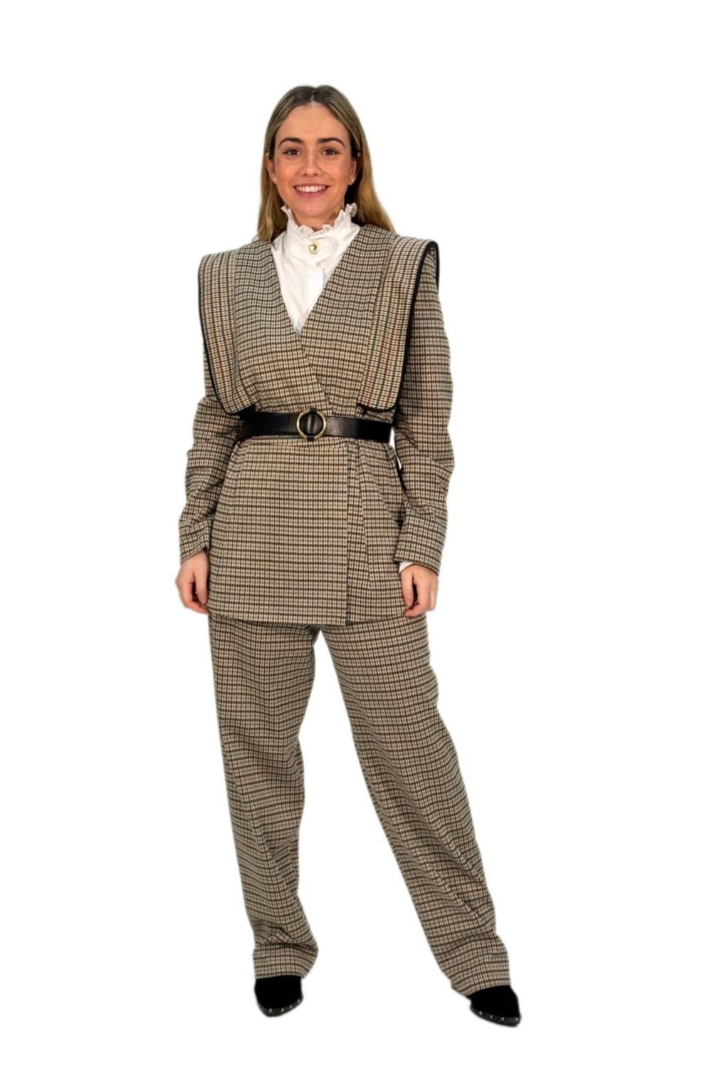 Pantalón cuadros