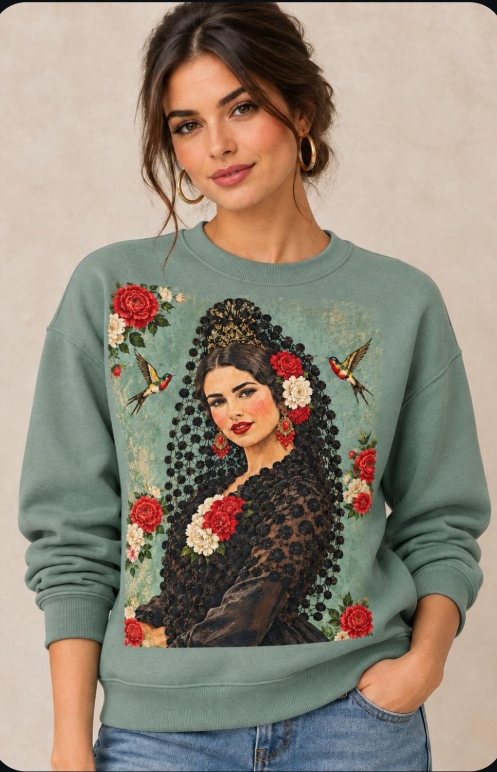 Sudadera  flamenca 