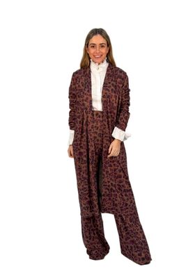 Pantalón punto leopardo 