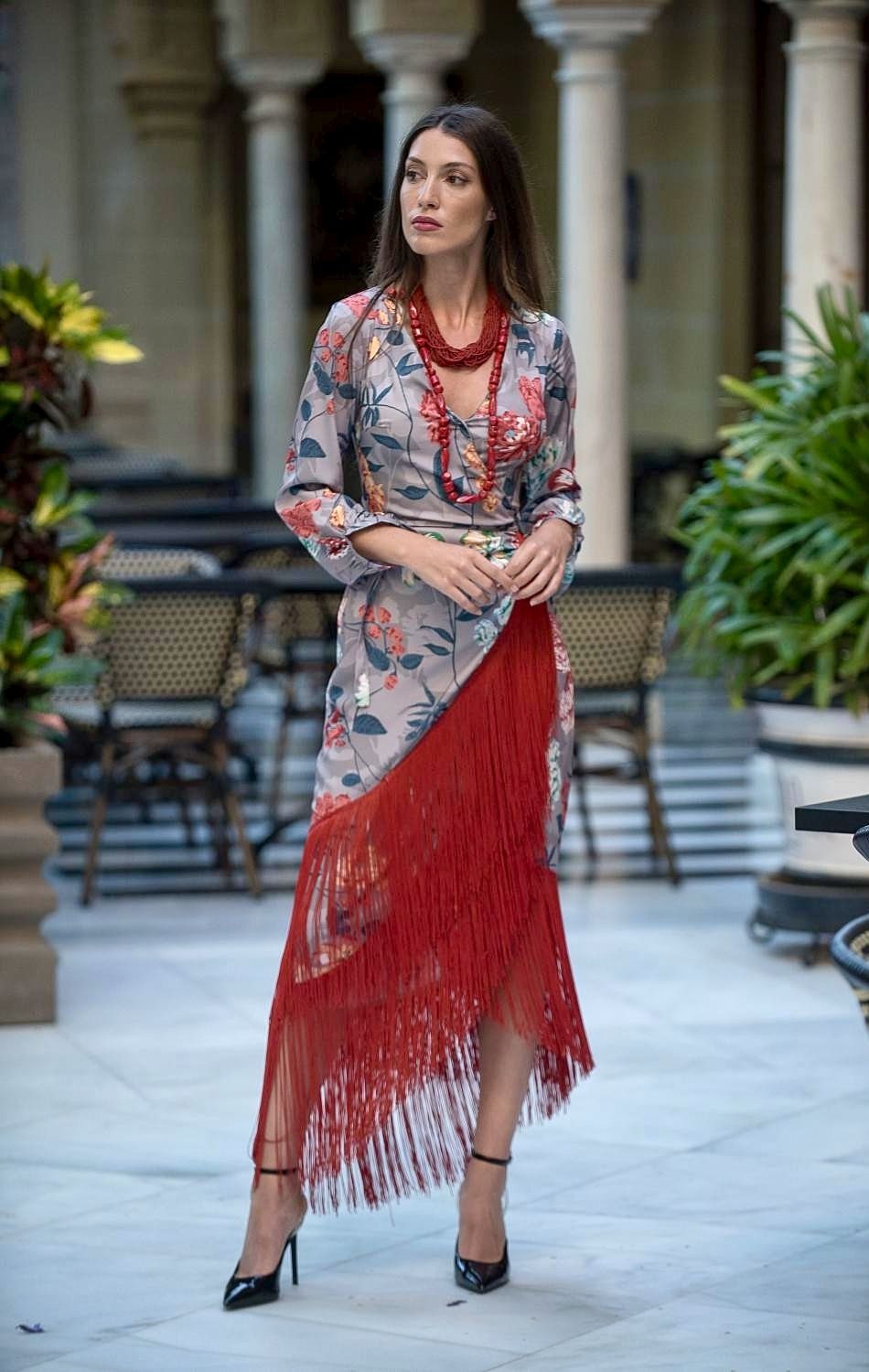 Vestido botanic