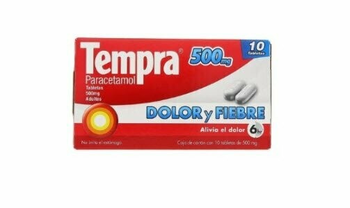 Tempra (500 mg) "Promoción 2x1"