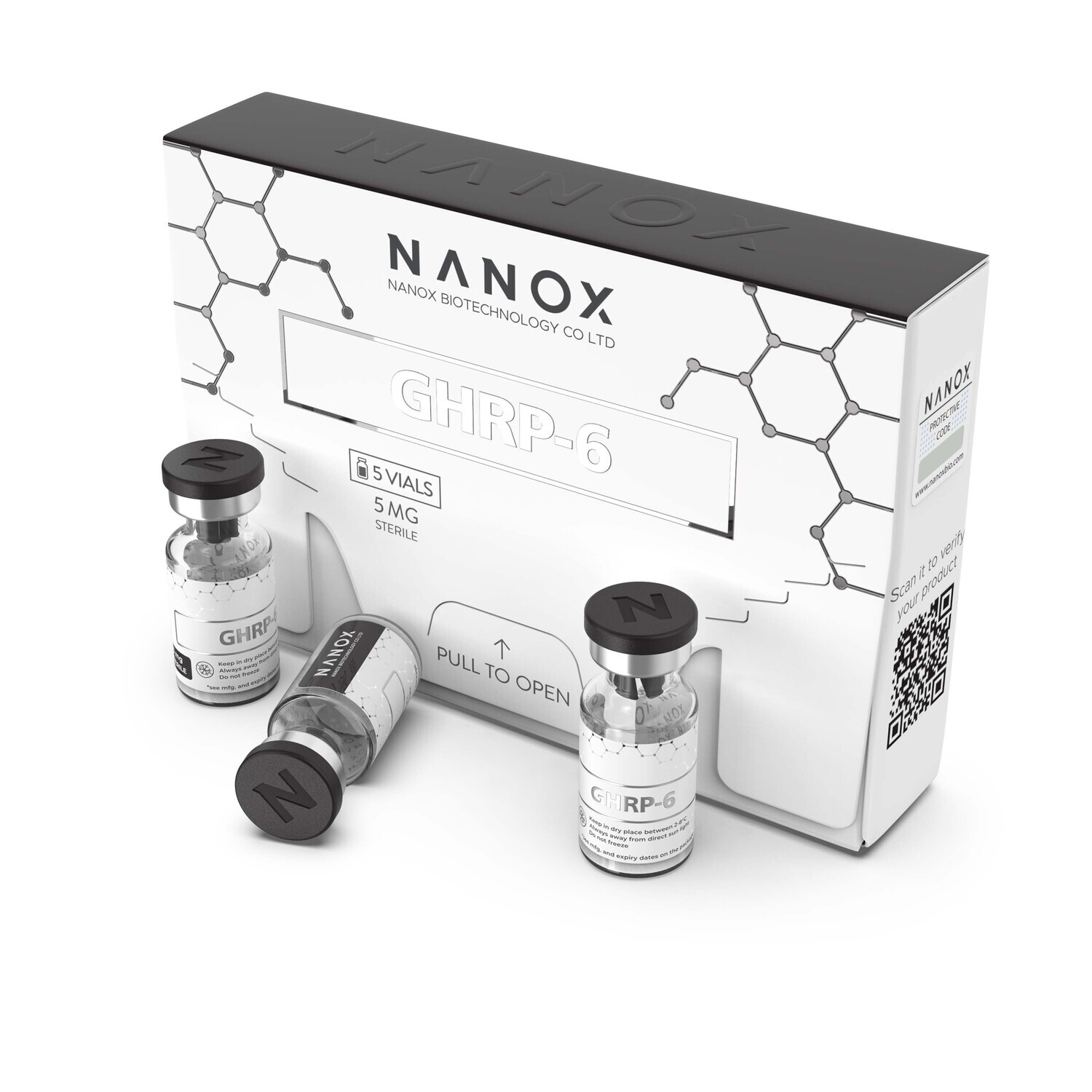 GHRP-6, 5mg пептид от NANOX