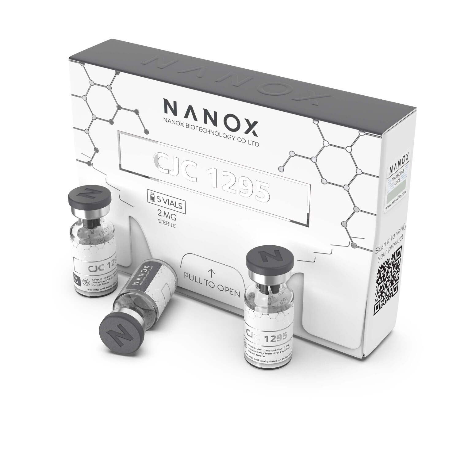 CJC 1295, 2mg пептид от NANOX