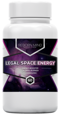 LEGAL SPACE ENERGY 60шт энергия от REBORN MIND NUTRITION
