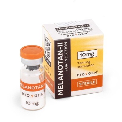 Меланотан 2 Биоген (BIOYGEN) MELANOTAN 2 for injection (MT2) 10mg купить пептид для загара