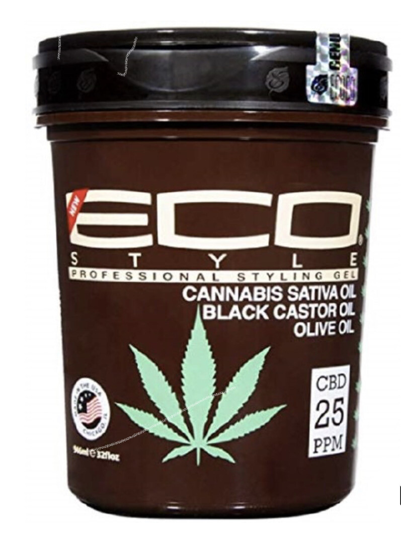 Eco Cannabis Black Castor &amp; Olive Oil Gel