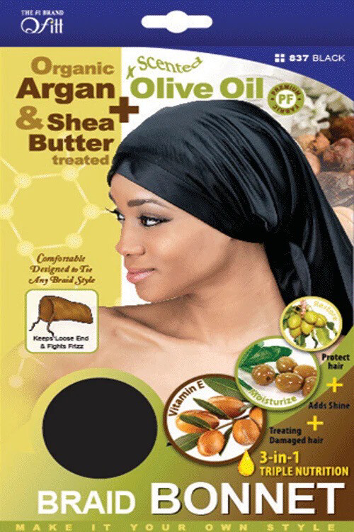 Qfitt #837 Braid Bonnet