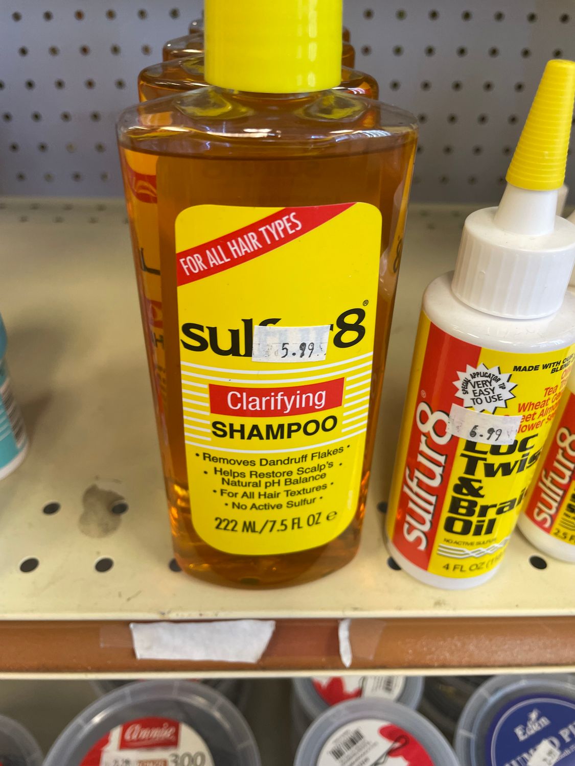 Sulfur 8 shampoo