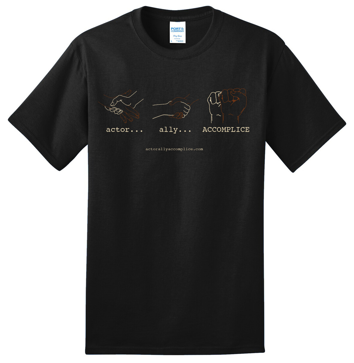 Actor, Ally, Accomplice t-shirt
