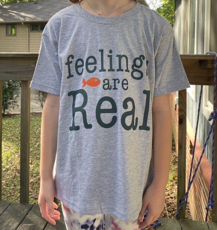feelings are Real / Youth tees