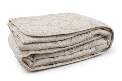 Одеяло легкое с наполнителем из льняного волокна 172*205 см