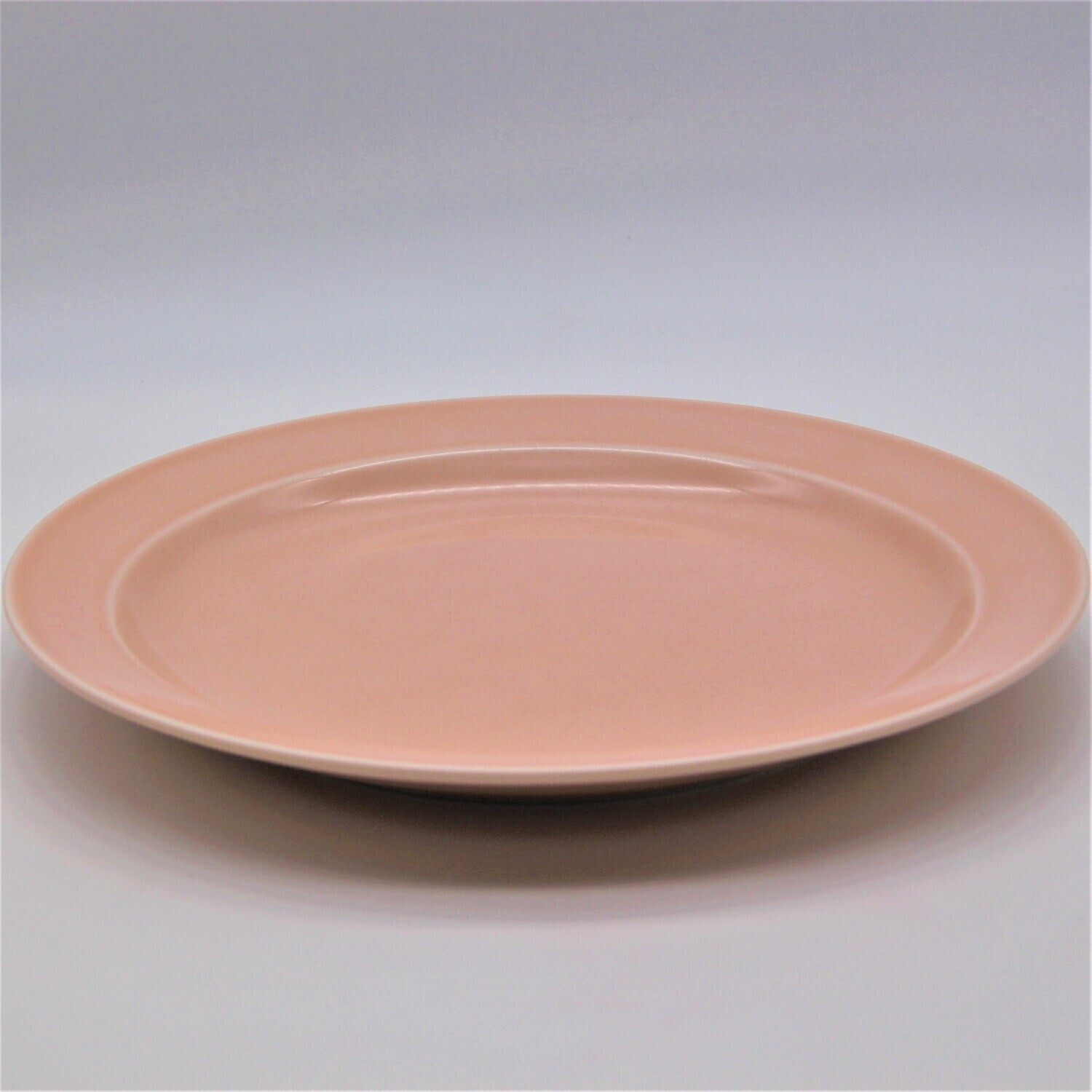 Тарелка диам. 24 см Акварель (розовый) 