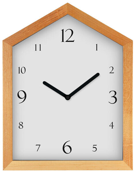 Часы настенные Домик, корпус из дерева, 32*25*4.5 см