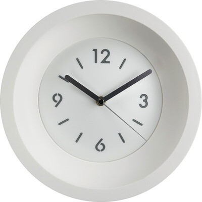 Часы настенные белый корпус, 24.5 см