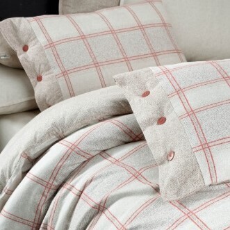 Комплект постельного белья из фланели SAREV ARVES 2 спальный евро