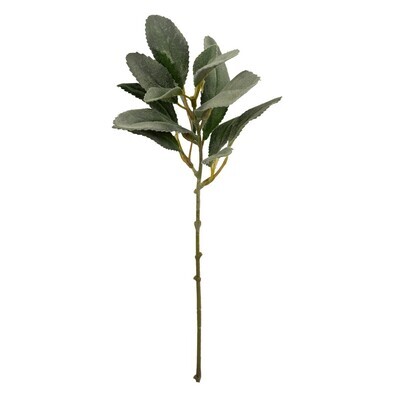 Растение искусственное Ветка с листьями 35 см