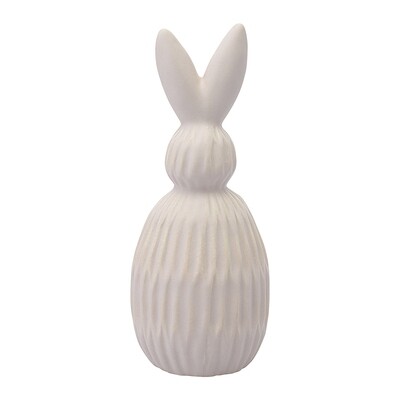 Кролик фарфоровый бежевого цвета Trendy Bunny 9.2*9.2*22.6 см