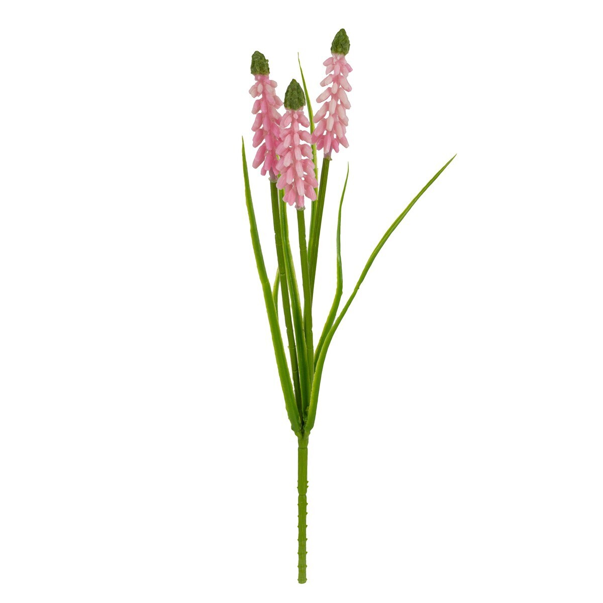 Растение искусственное Мускари светло-розовый 30 см