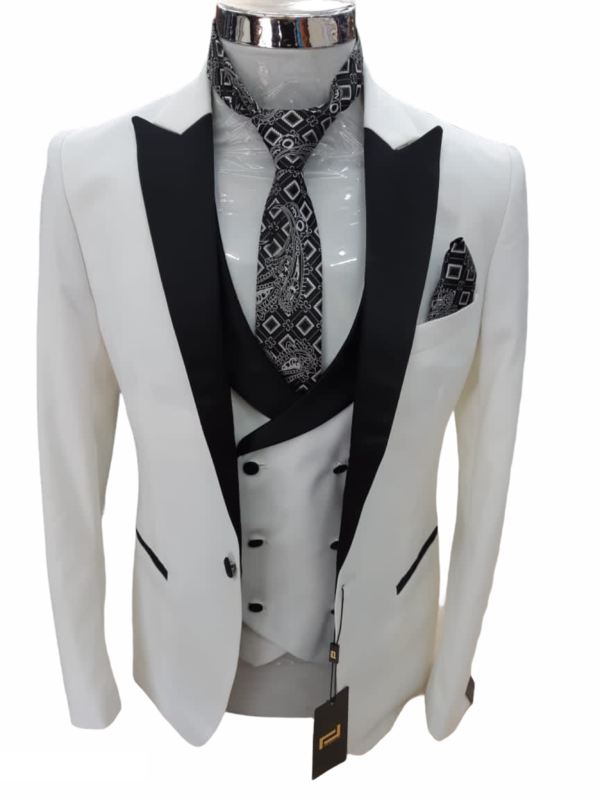 Lapel 3 Piece Suit 
