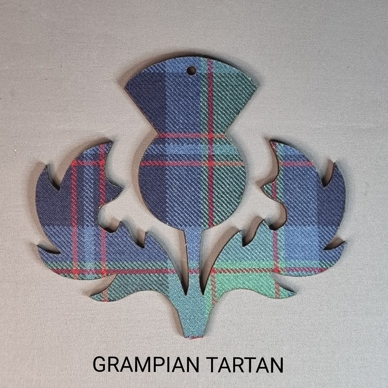 Scottish Thistle Hanging Tartan Gift