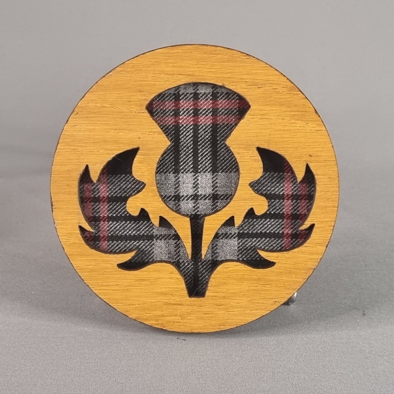 Tartan Thistle Hanging  Plaque
