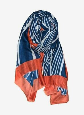 Linear Leaf Scarf