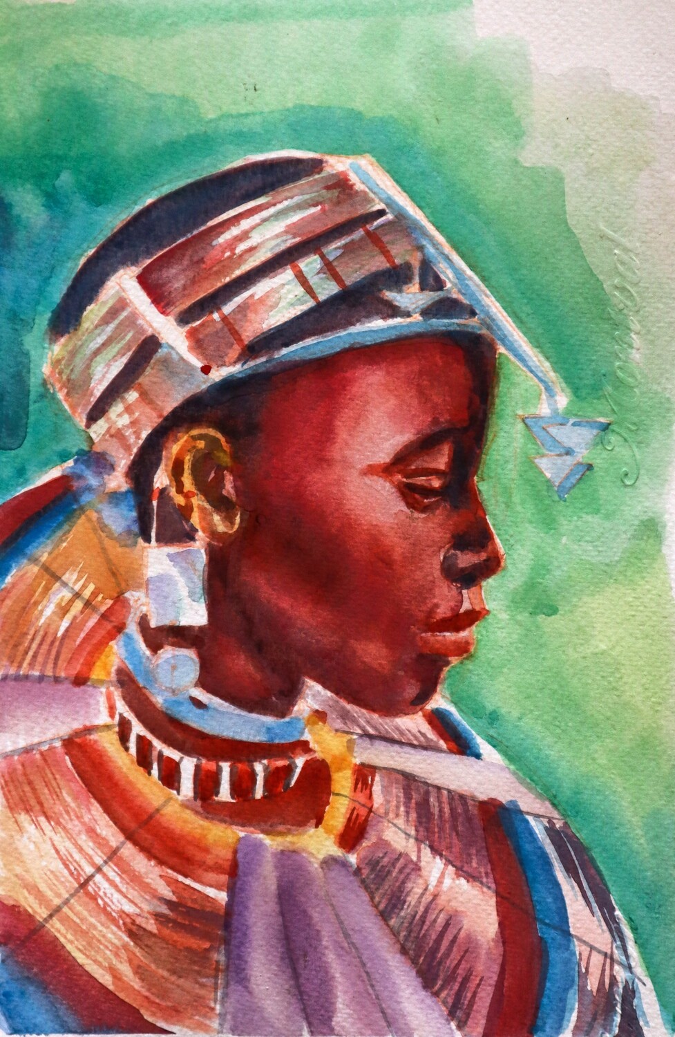 Maasai bride