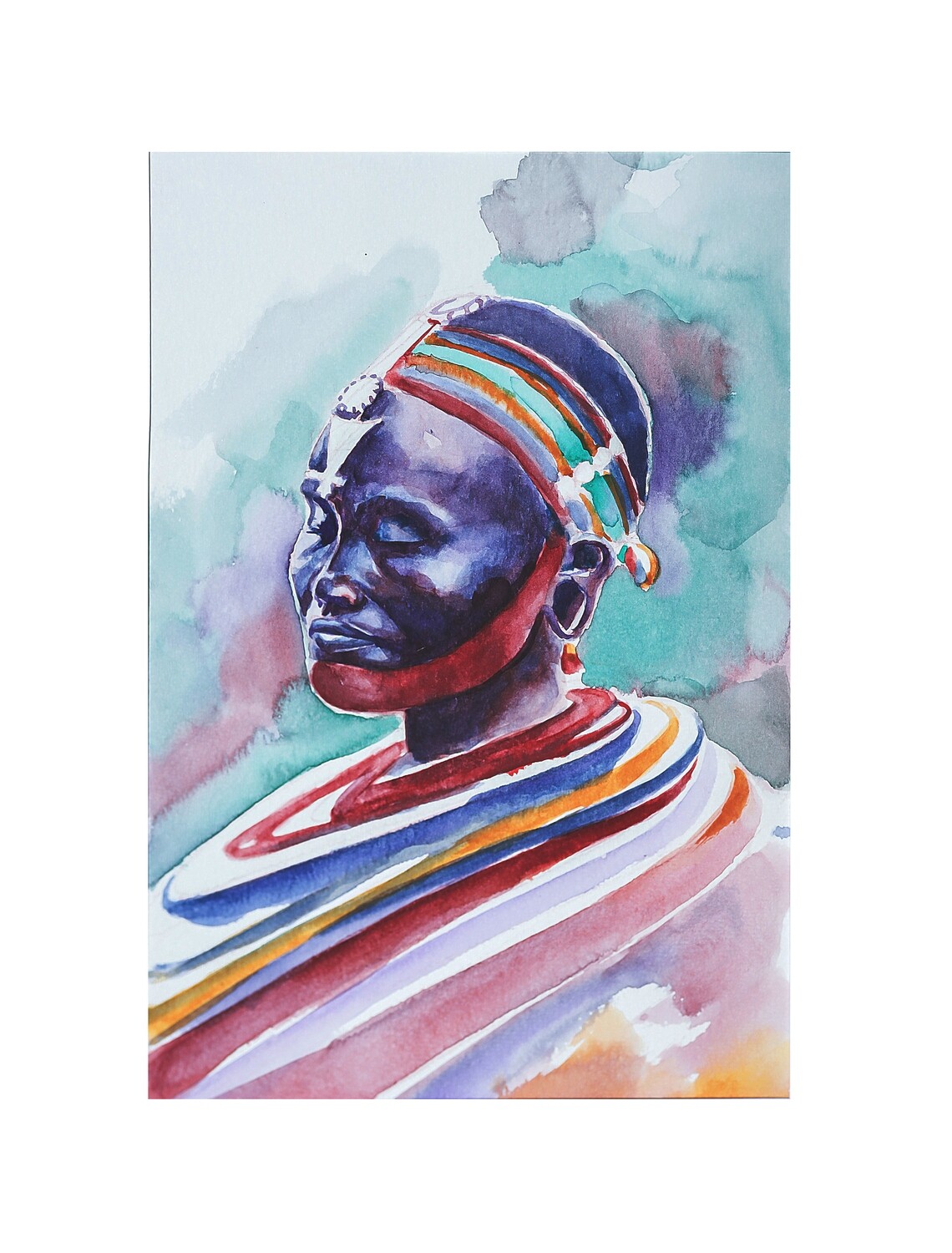 Maasai woman