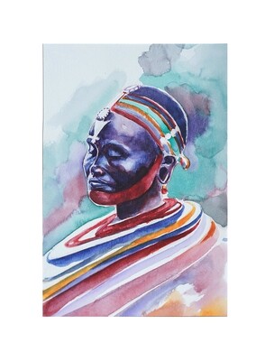 Maasai woman