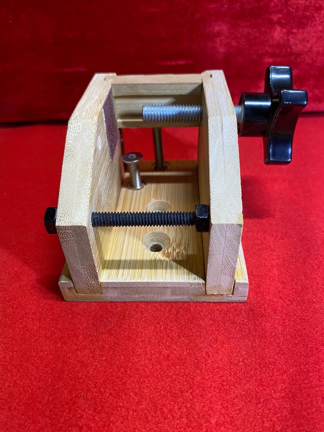 Upright Hammer Butt Boring Jig Upright Hammer Butt Boring Jig