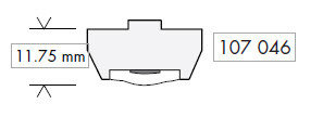 Universal Heel 11.75 C