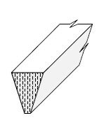 Damper Felt Strip: Bi-chord Damper Felt Strip: Bi-chord