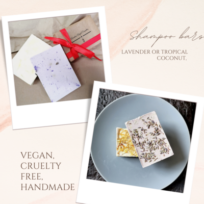 Vegan Friendly Shampoo Bars